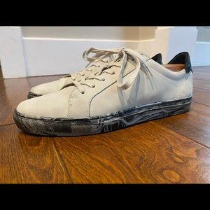 Banana Republic white suede shoes size 11 Mens